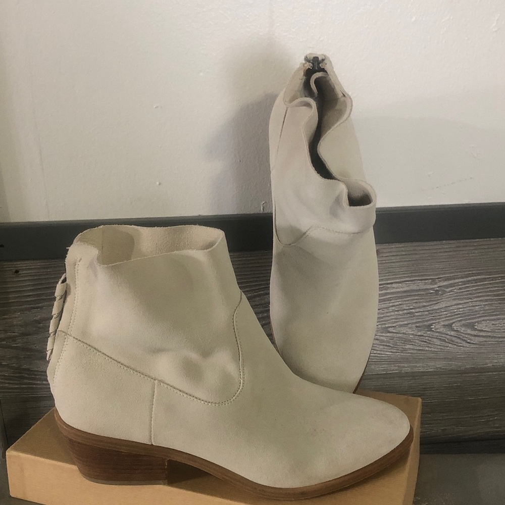 Joie Light Gray Booties